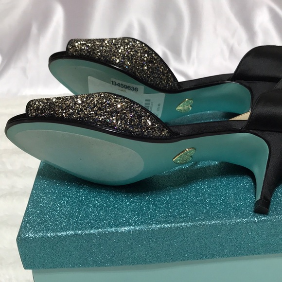 Black Glitter sandals - Picture 4 of 4